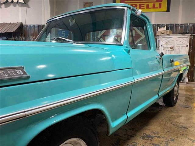 1967 Turquoise Ford F-250 Pickup Truck