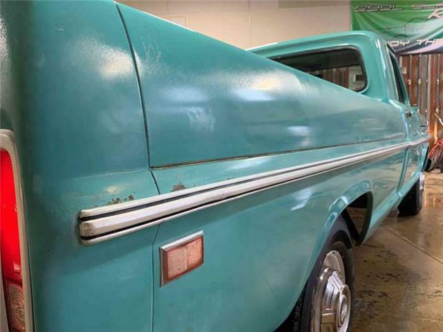 1967 Turquoise Ford F-250 Pickup Truck
