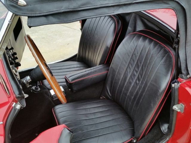 1959 Red MG MGA Convertible