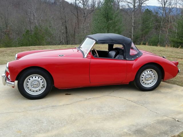 1959 Red MG MGA Convertible