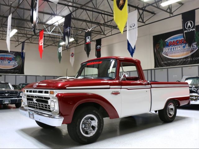 1966 Red Ford F-100 Truck