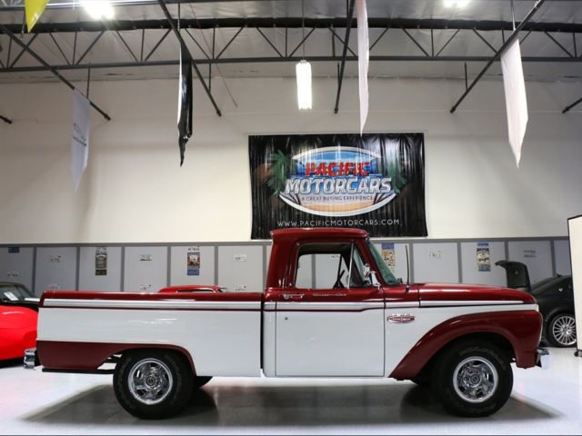 1966 Red Ford F-100 Truck