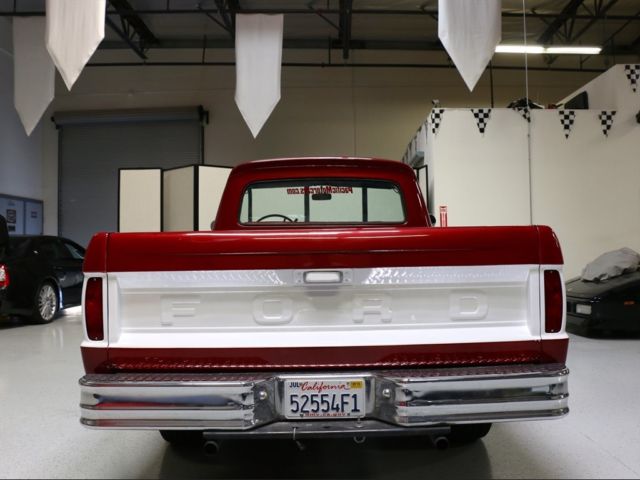 1966 Red Ford F-100 Truck