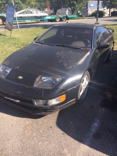 1993 Black Nissan 300ZX Coupe