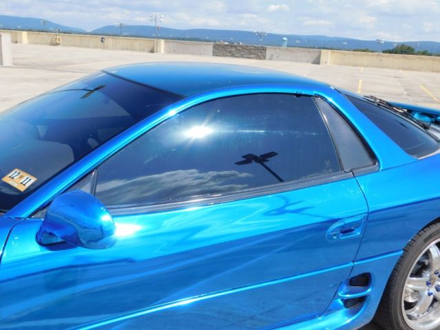 1994 Blue Mitsubishi 3000GT Coupe