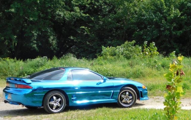 1994 Blue Mitsubishi 3000GT Coupe