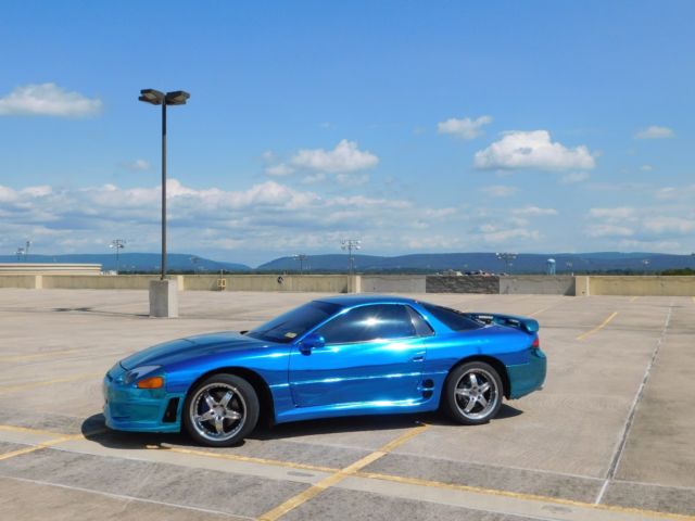 1994 Blue Mitsubishi 3000GT Coupe