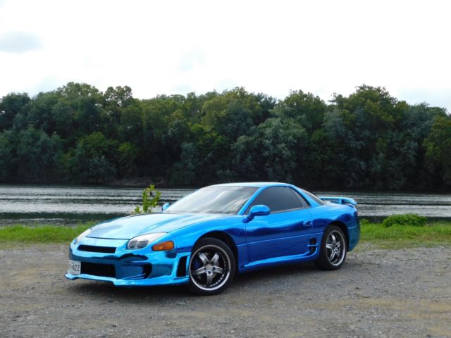 1994 Blue Mitsubishi 3000GT Coupe