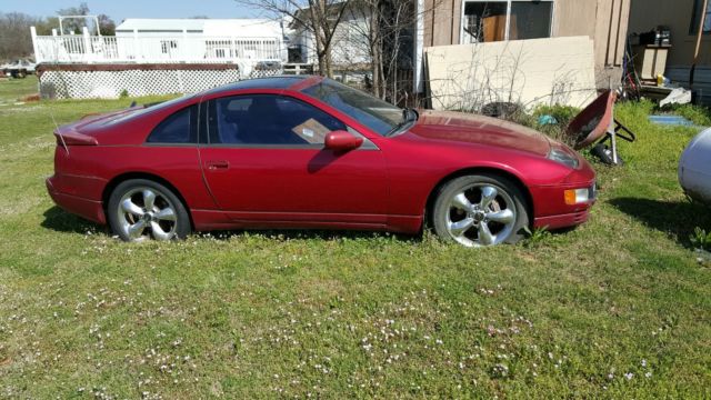 1991 Orange Nissan 300ZX Coupe