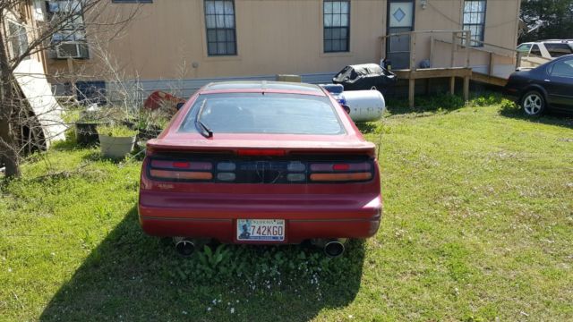 1991 Orange Nissan 300ZX Coupe