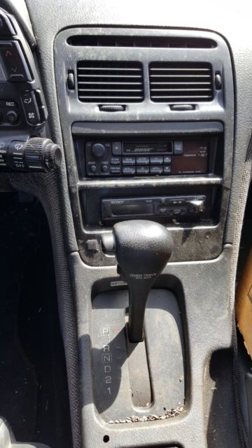 1991 Orange Nissan 300ZX Coupe