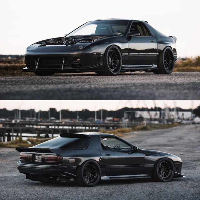 1988 Black Mazda RX-7