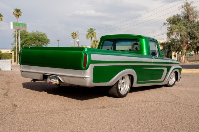 1963 Silver Green Ford F-100 Standard Cab Pickup