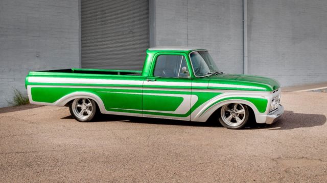 1963 Silver Green Ford F-100 Standard Cab Pickup