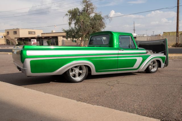 1963 Silver Green Ford F-100 Standard Cab Pickup