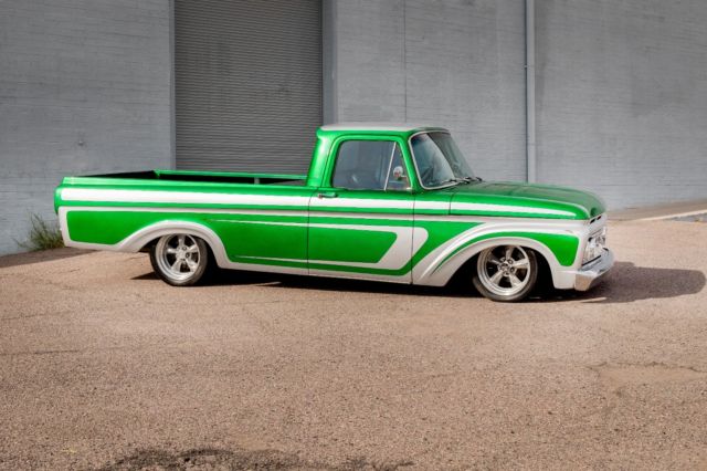1963 Silver Green Ford F-100 Standard Cab Pickup
