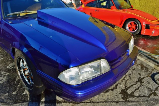 1988 Purple Ford Mustang Coupe