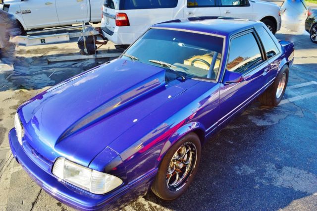 1988 Purple Ford Mustang Coupe