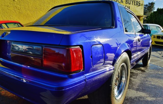 1988 Purple Ford Mustang Coupe