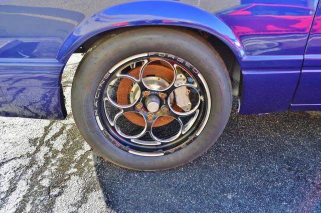 1988 Purple Ford Mustang Coupe