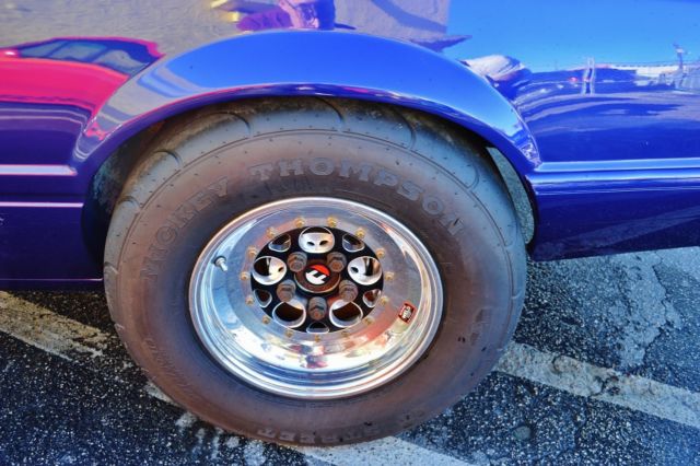 1988 Purple Ford Mustang Coupe