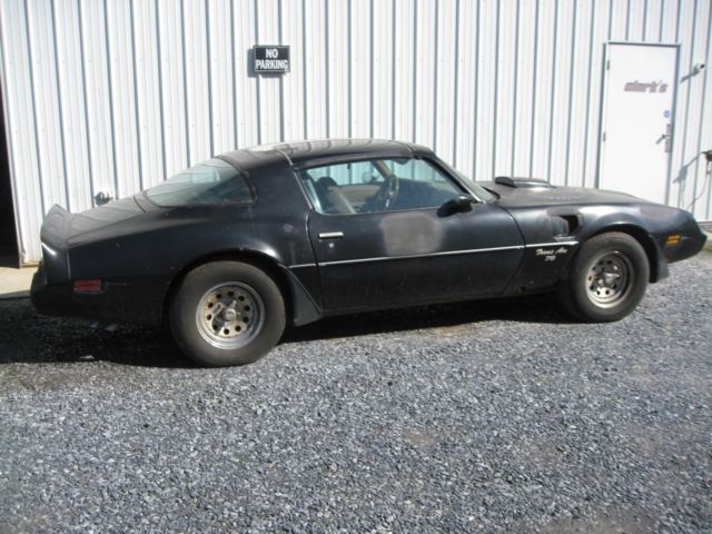 1979 Black Pontiac Trans Am Coupe