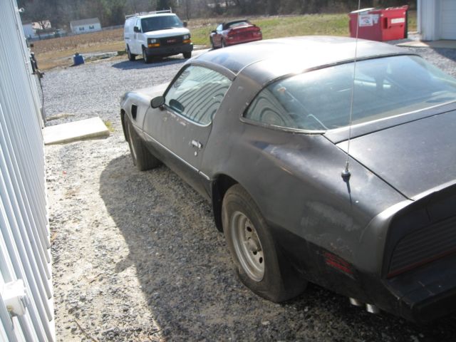 1979 Black Pontiac Trans Am Coupe