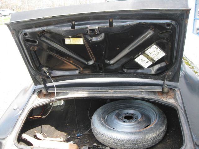 1979 Black Pontiac Trans Am Coupe