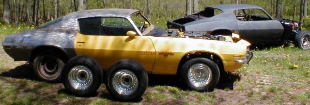 1973 Yellow Chevrolet Camaro Coupe