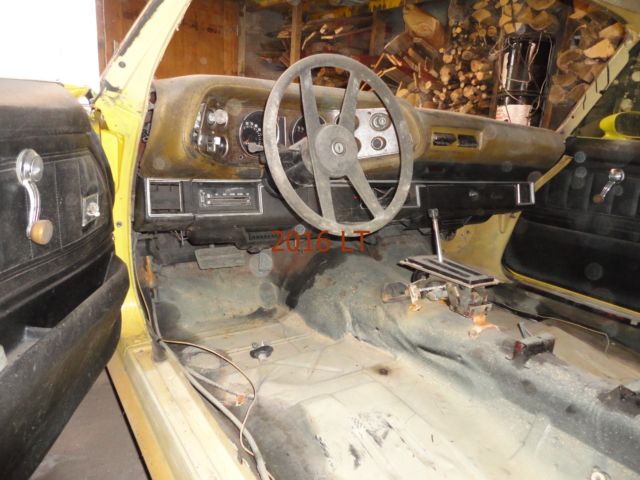 1973 Yellow Chevrolet Camaro Coupe