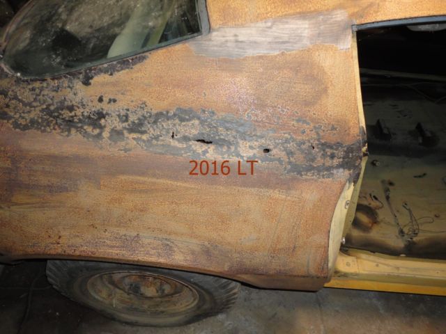 1973 Yellow Chevrolet Camaro Coupe