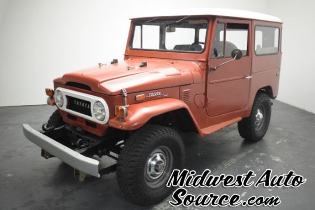 1972 RED Toyota Land Cruiser TWO DOOR