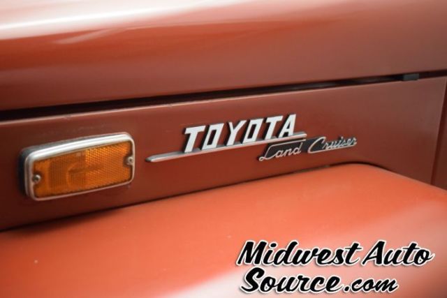 1972 RED Toyota Land Cruiser TWO DOOR
