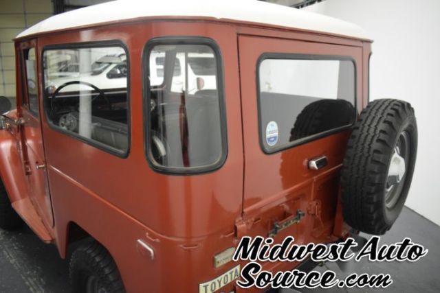 1972 RED Toyota Land Cruiser TWO DOOR