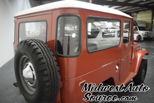 1972 RED Toyota Land Cruiser TWO DOOR
