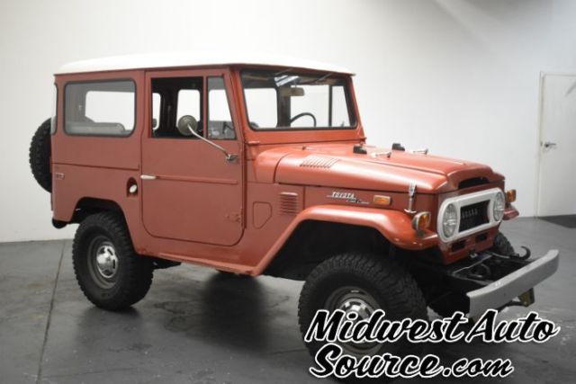 1972 RED Toyota Land Cruiser TWO DOOR