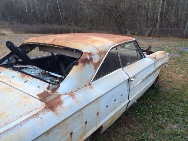 1964 Red Ford Galaxie Coupe