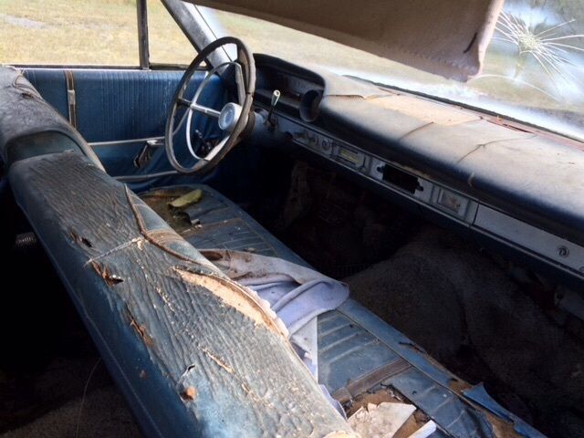 1964 Red Ford Galaxie Coupe
