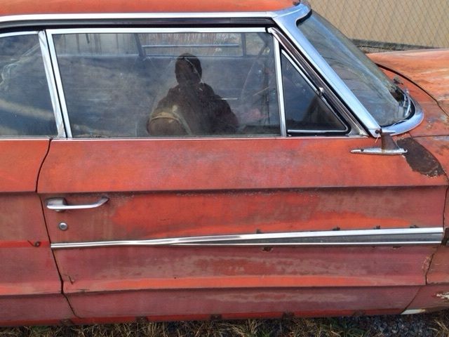 1964 Red Ford Galaxie Coupe