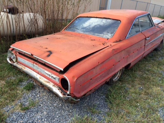 1964 Red Ford Galaxie Coupe
