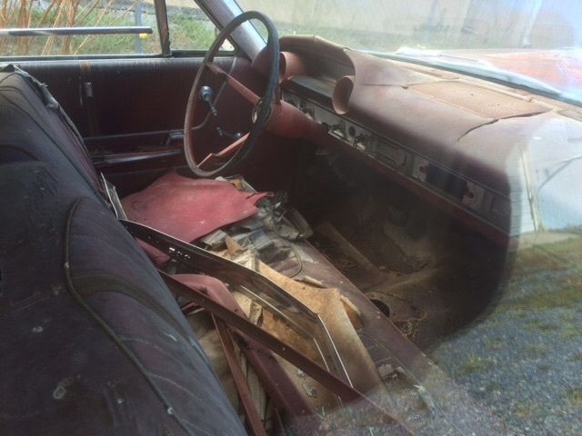 1964 Red Ford Galaxie Coupe