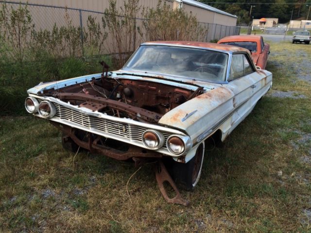 1964 Red Ford Galaxie Coupe