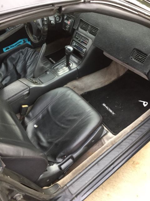 1993 Red Nissan 240SX Convertible