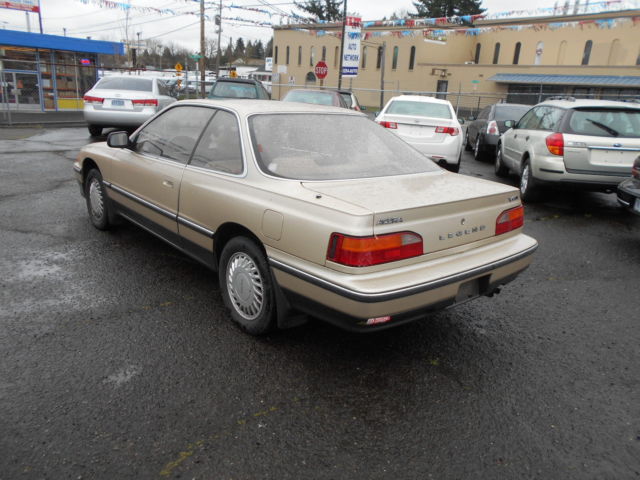 1987 Gold Acura Legend Coupe