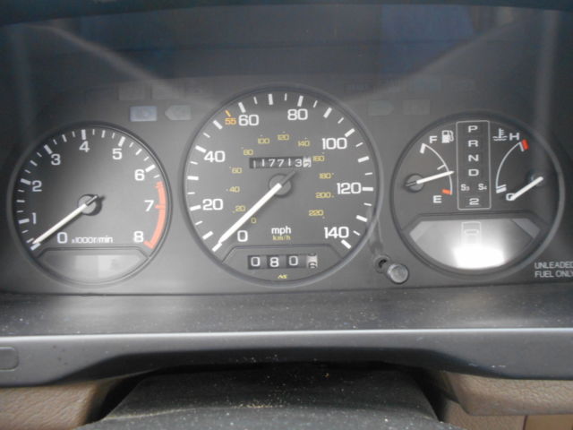 1987 Gold Acura Legend Coupe