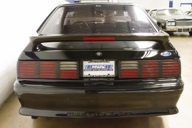 1991 Black Ford Mustang Hatchback
