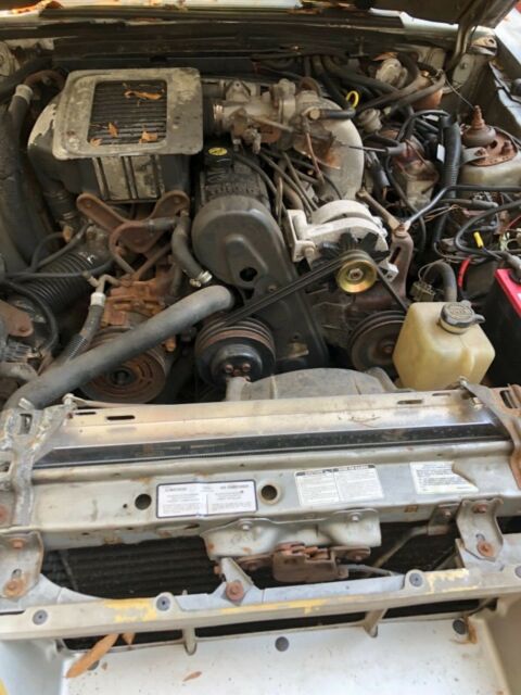 1986 Silver Ford Mustang