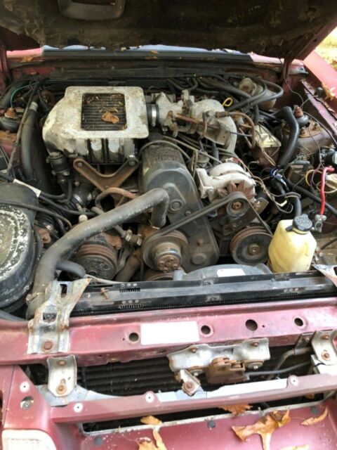 1986 Silver Ford Mustang