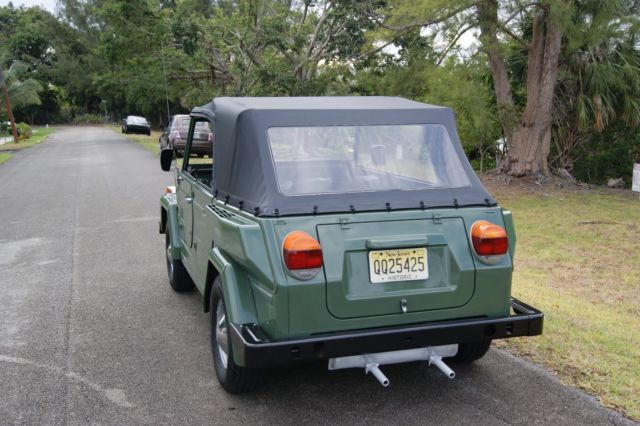 1974 Green Volkswagen Thing Convertible