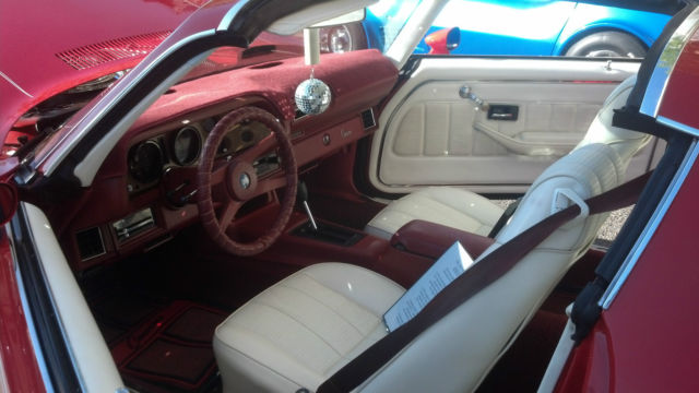 1977 Red Chevrolet Camaro Coupe